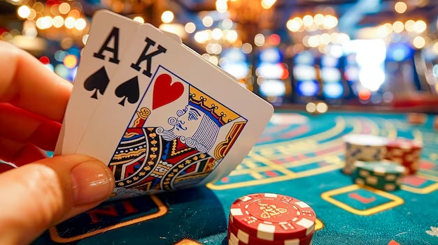 Texas Hold'em Bonus payout table showing hand rankings and payouts on mas88